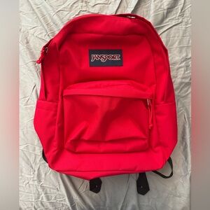 Jansport Backpack Red with Laptop sleeve